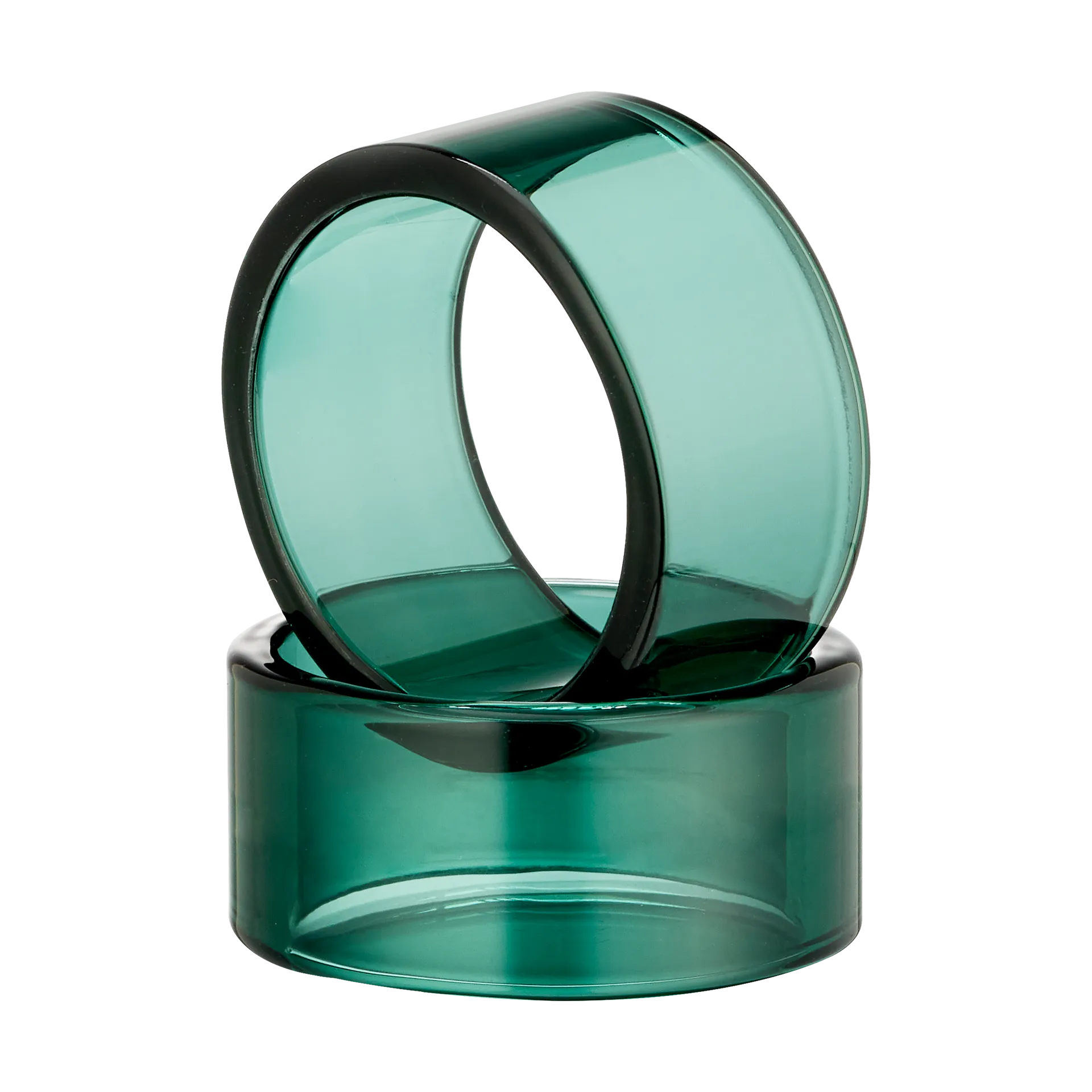 Loop napkin ring 2-pack, Teal Muurla