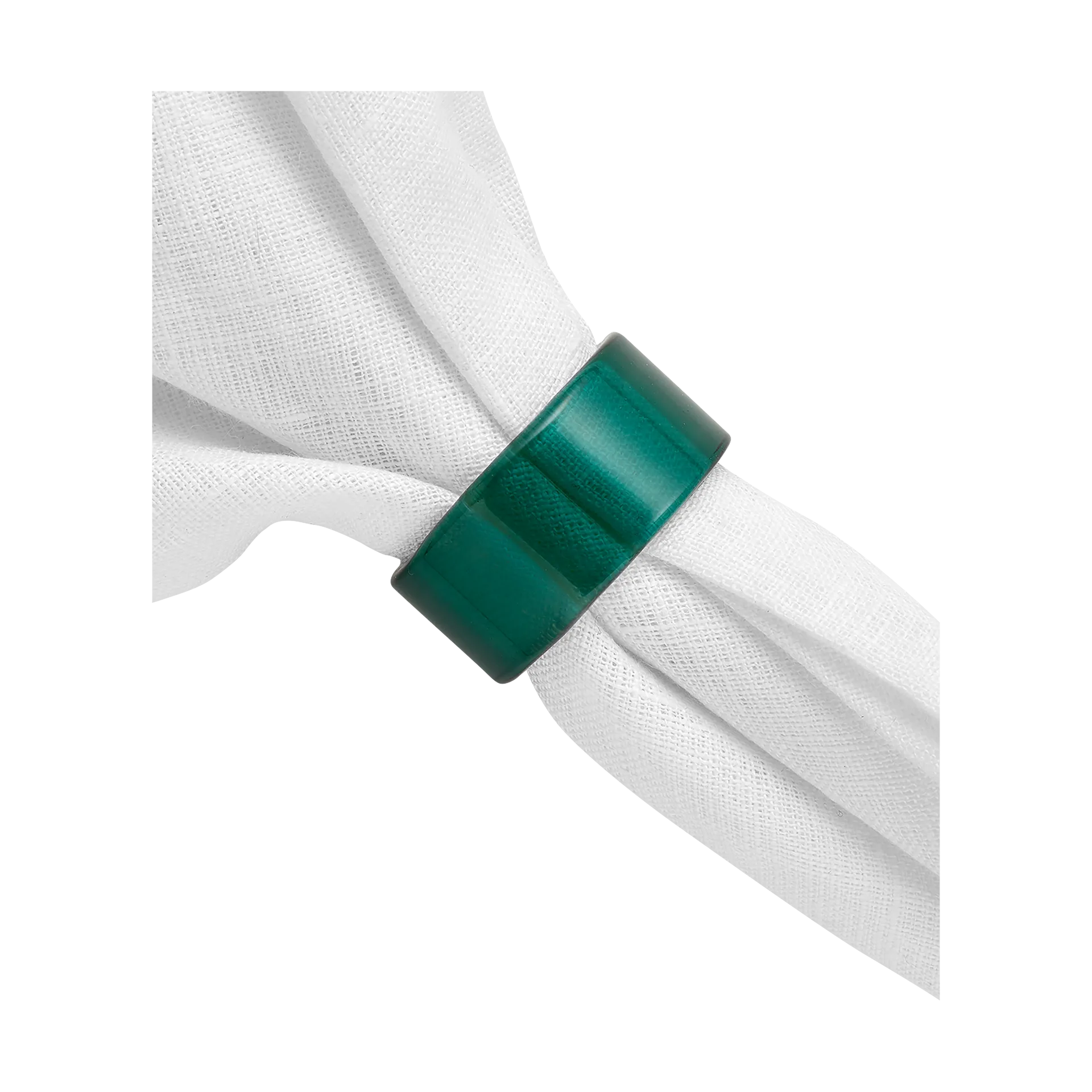 Loop napkin ring 2-pack, Teal Muurla