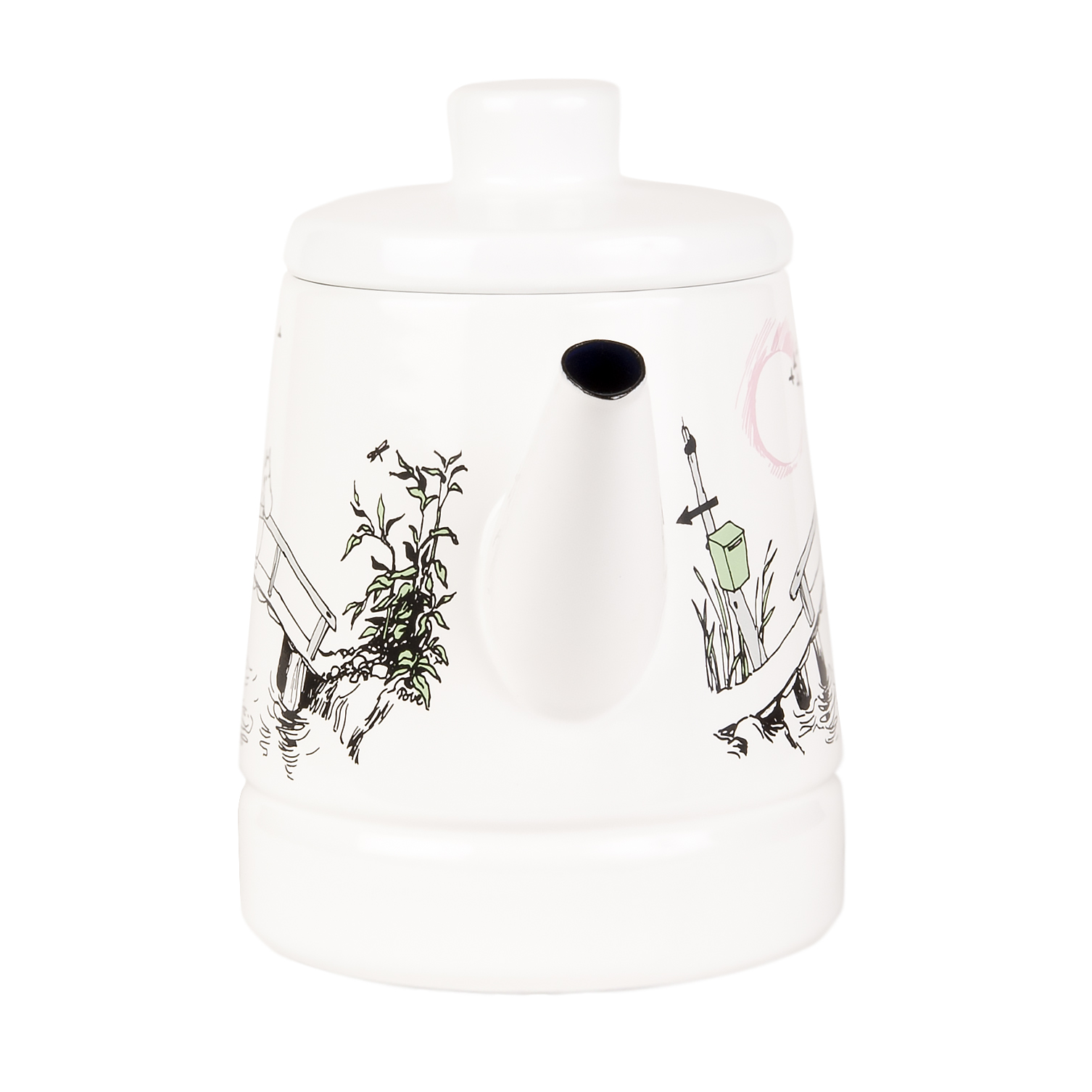Missing you coffee pot enamel 1.6 l from Muurla - NordicNest.com