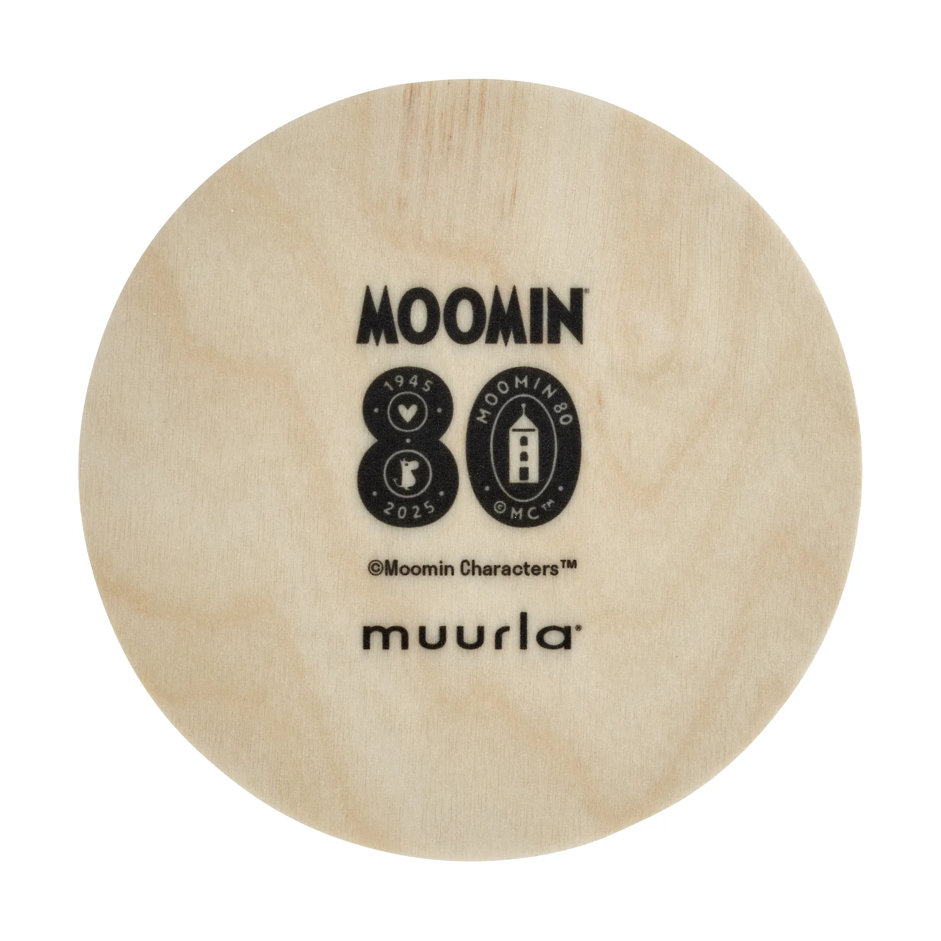 Moomin 80 Coasters Ø11 cm 4-pack, Multi Muurla