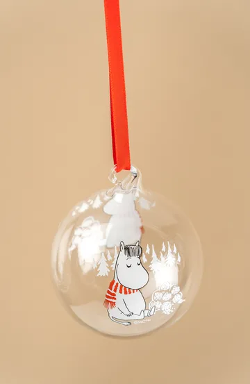 Moomin Christmas bauble Ø7 cm - Snorkmaiden - Muurla