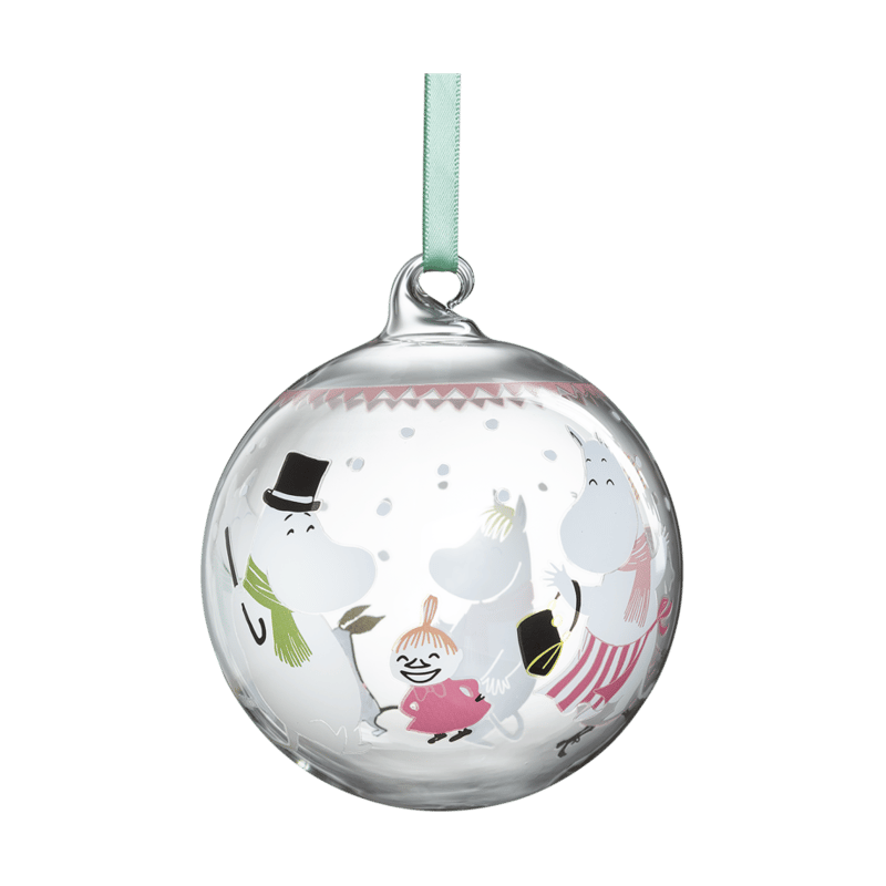 Muurla Moomin Christmas bauble Ø9 cm Festive spirits
