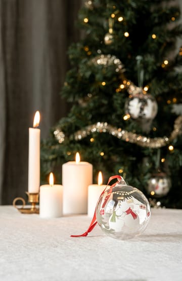 Moomin Christmas bauble Ø9 cm - Happy holidays - Muurla