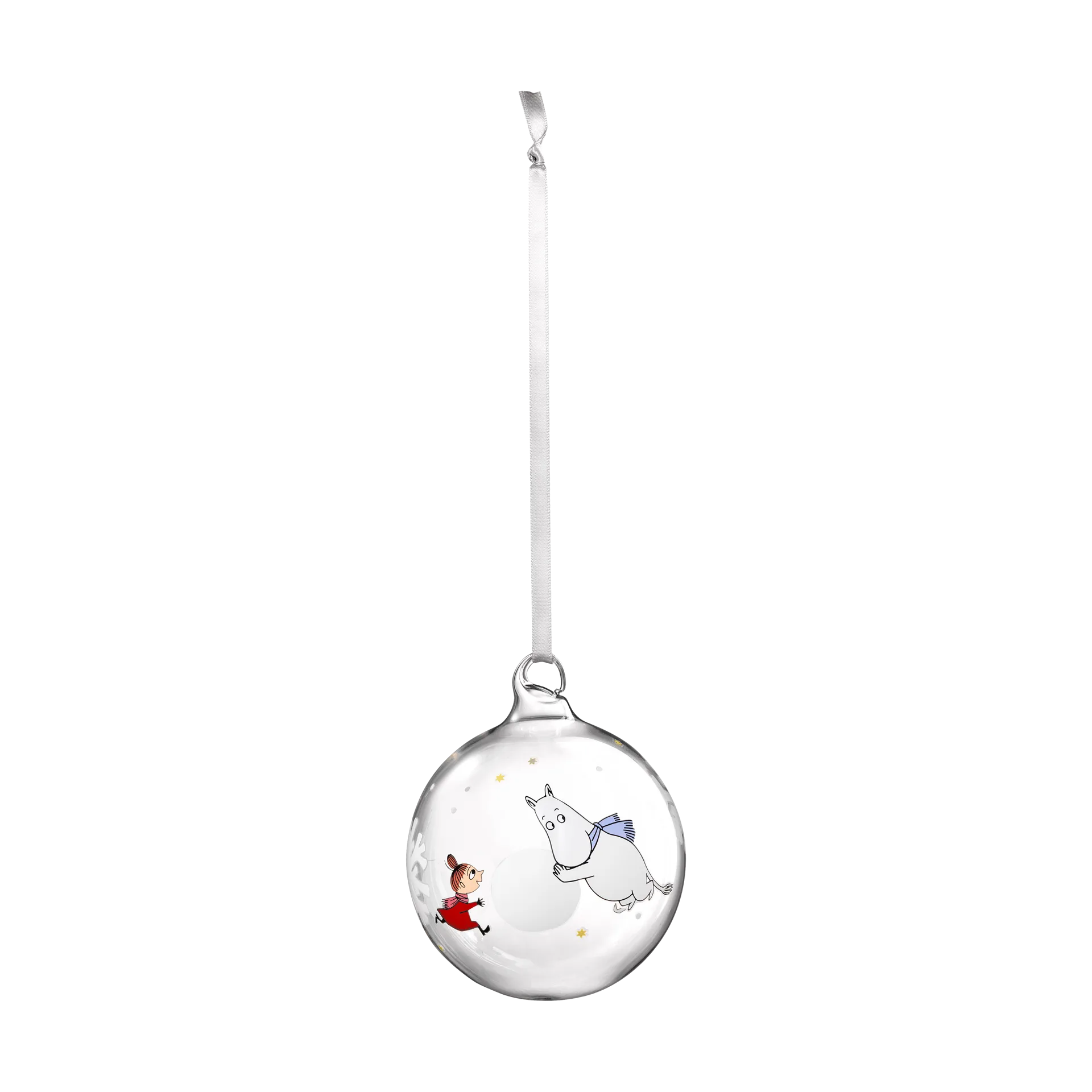 Moomin Christmas bauble Ø9 cm, Snowflake Muurla