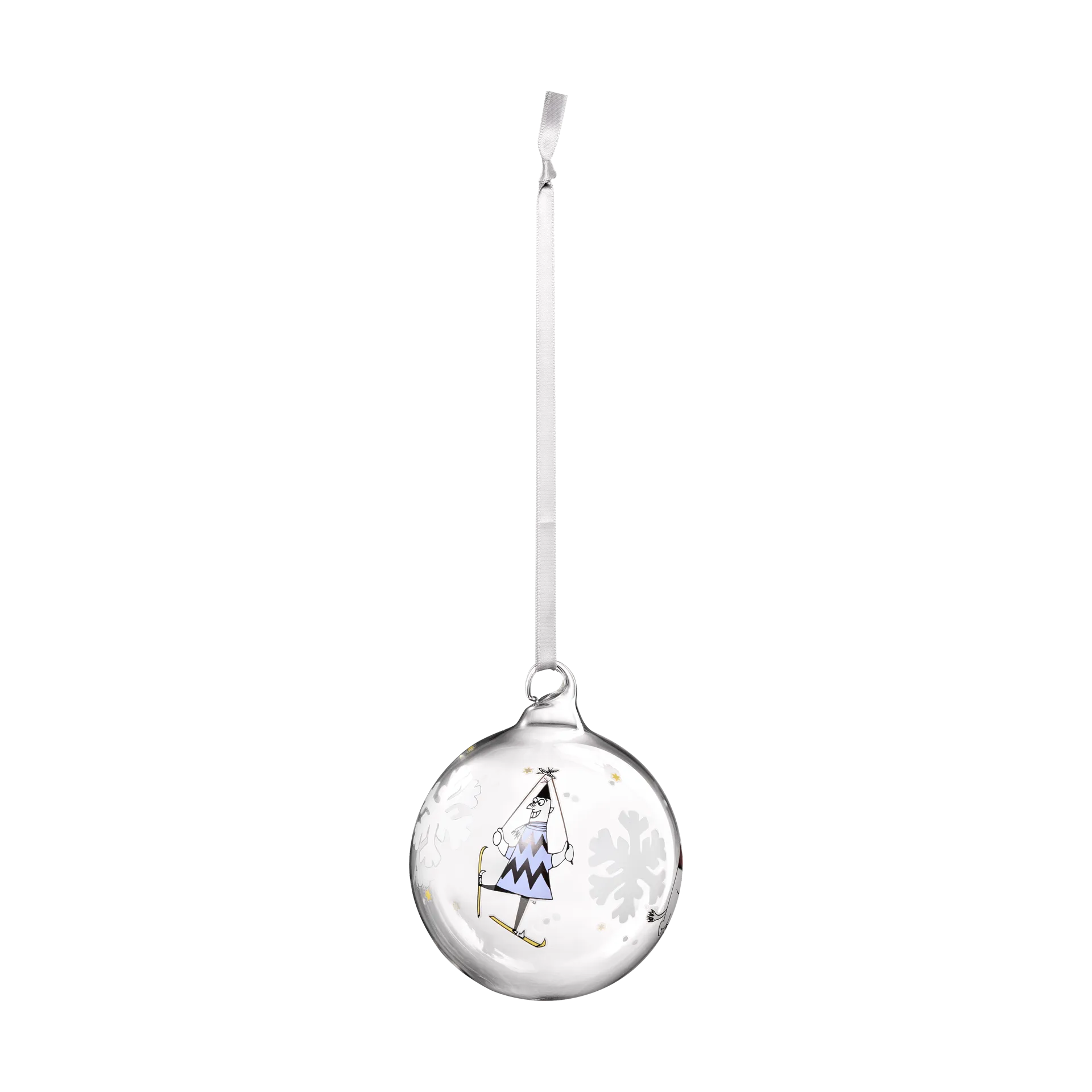 Moomin Christmas bauble Ø9 cm, Snowflake Muurla