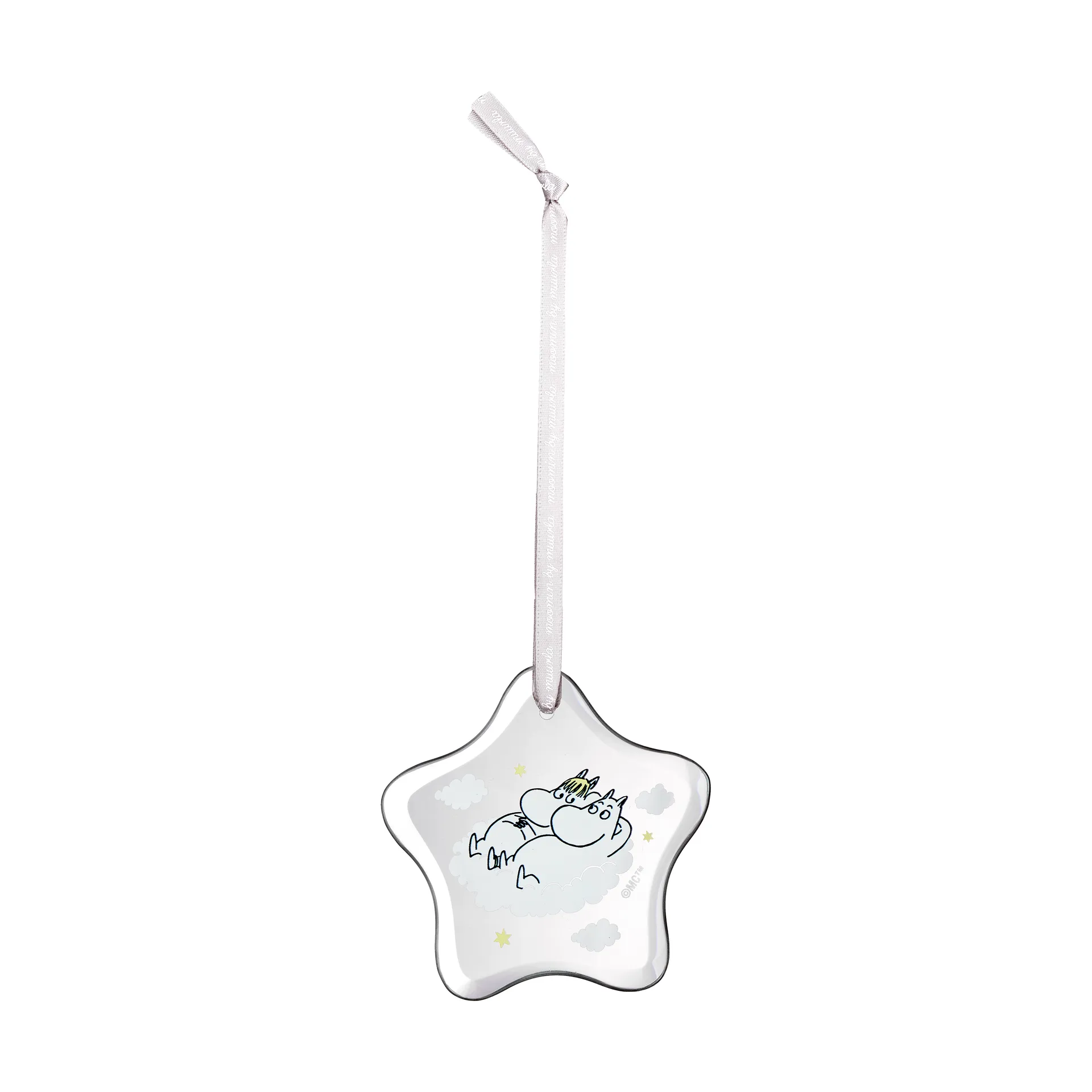 Moomin decorative hanging ornament, Snorkmaiden and Moomin Muurla