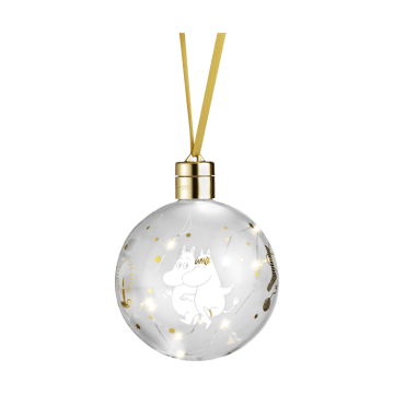 Moomin decorative sphere with LED light - Sparkling Stars - Muurla
