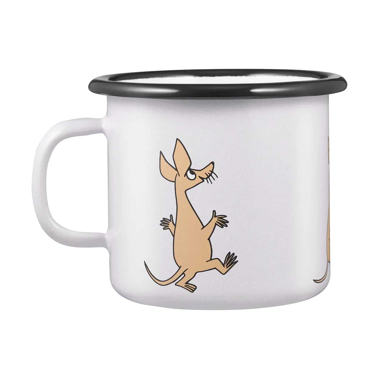 Muurla Moomin enamel mug 25 cl Retro Sniff | Scandinavian Design | Coffee cups | Purple