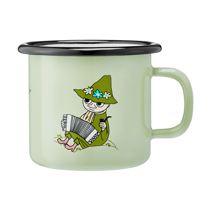 Moomin enamel mug 2.5 dl - Snufkin - Muurla