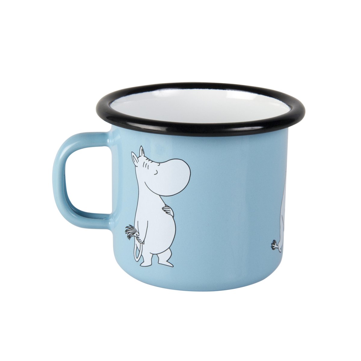 Muurla Moomin enamel mug 2.5 dl | Scandinavian Design | Moomin mugs | Blue