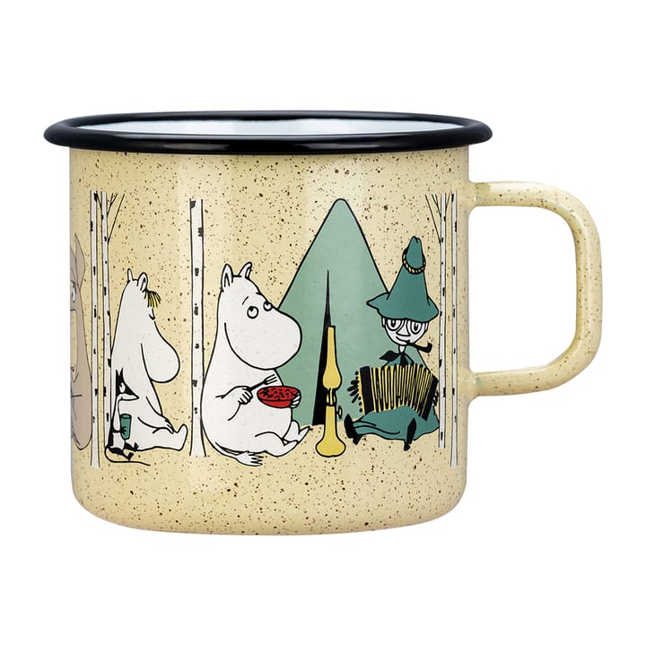 Moomin enamel mug 80 cl - Campers - Muurla