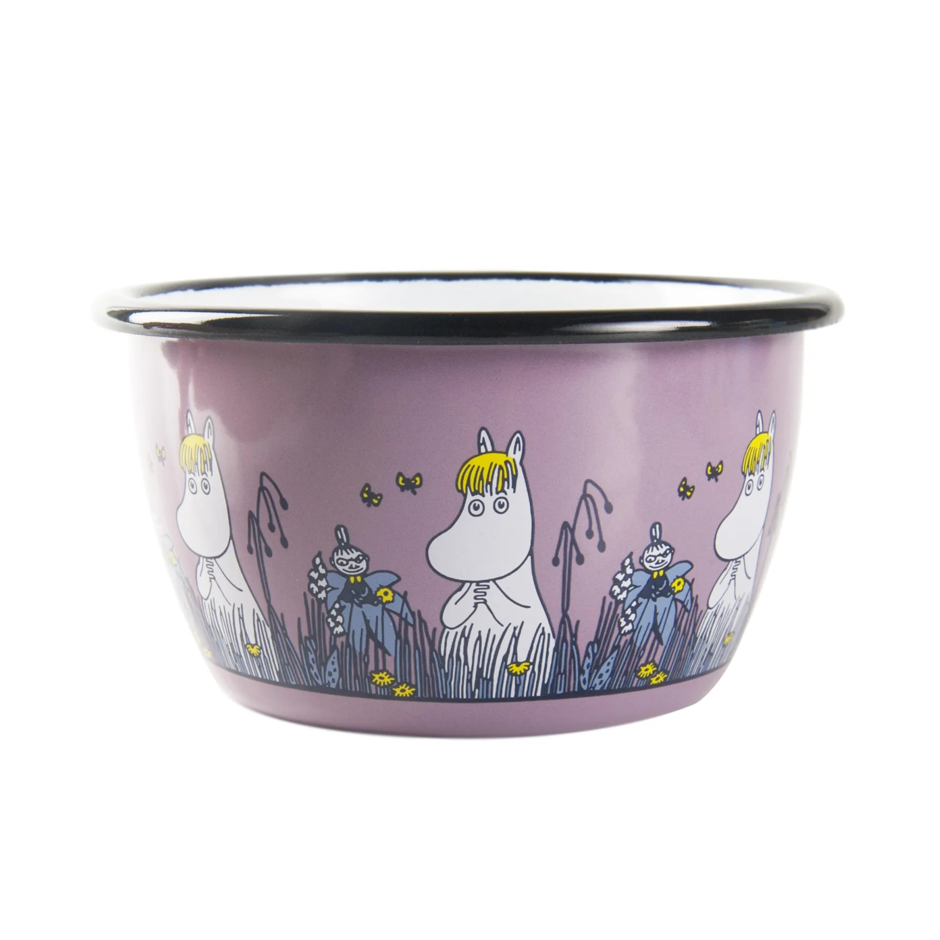 Moomin friends enamel bowl 3 dl, Snorkmaiden Muurla