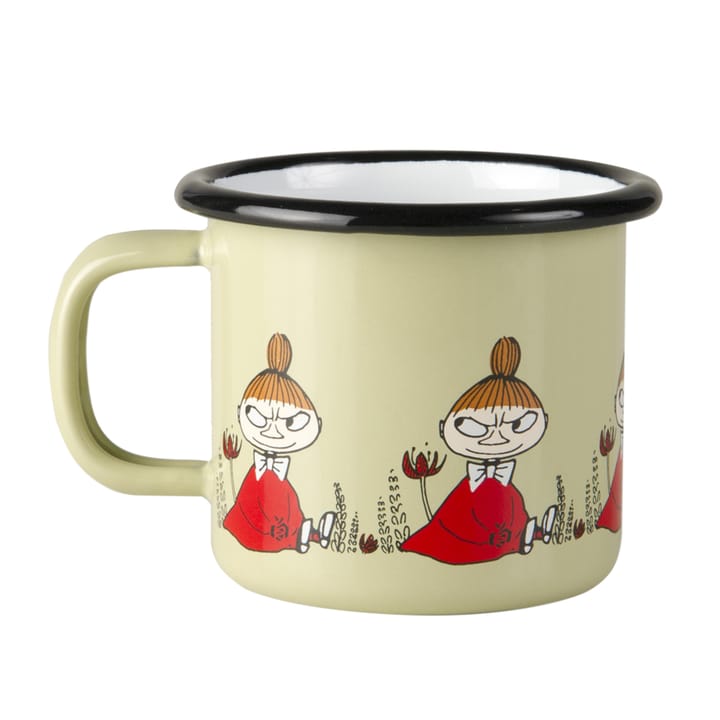Moomin Friends enamel mug 1.5 dl - Little My - Muurla