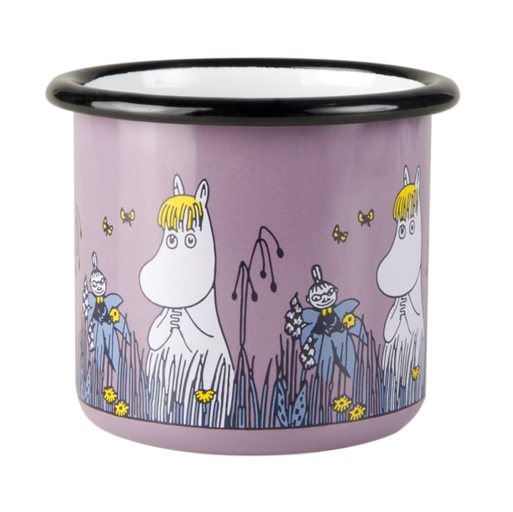 Moomin friends enamel mug 2.5 dl - Snorkmaiden - Muurla
