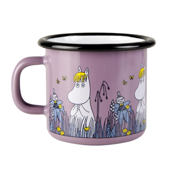 Moomin friends enamel mug 2.5 dl - Snorkmaiden - Muurla