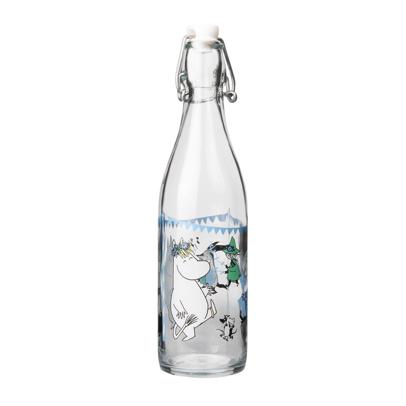 moomin glass water bottle