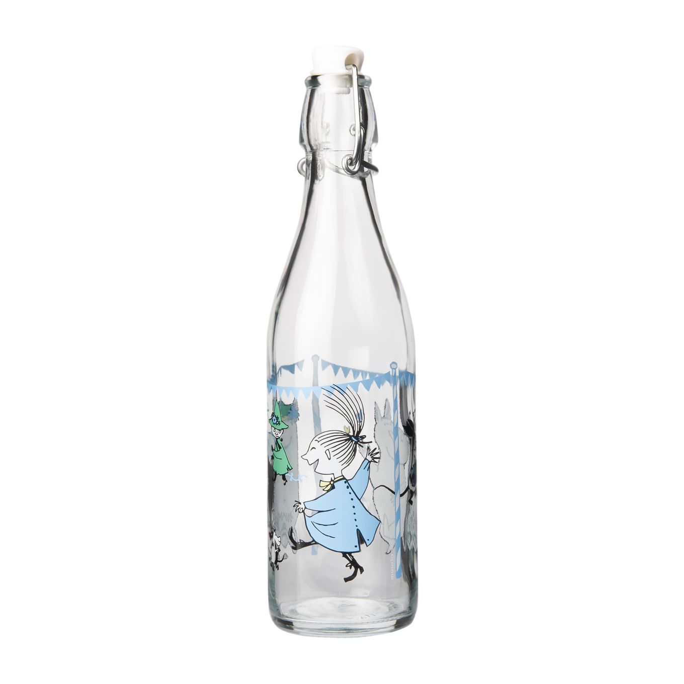 moomin glass water bottle