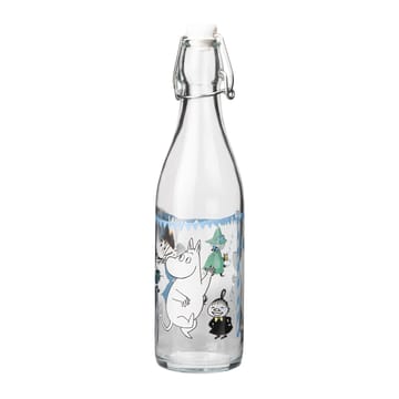Moomin glass bottle 0.5 l - summerparty - Muurla