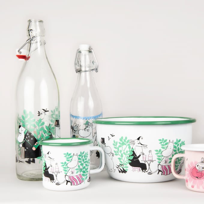 moomin glass water bottle