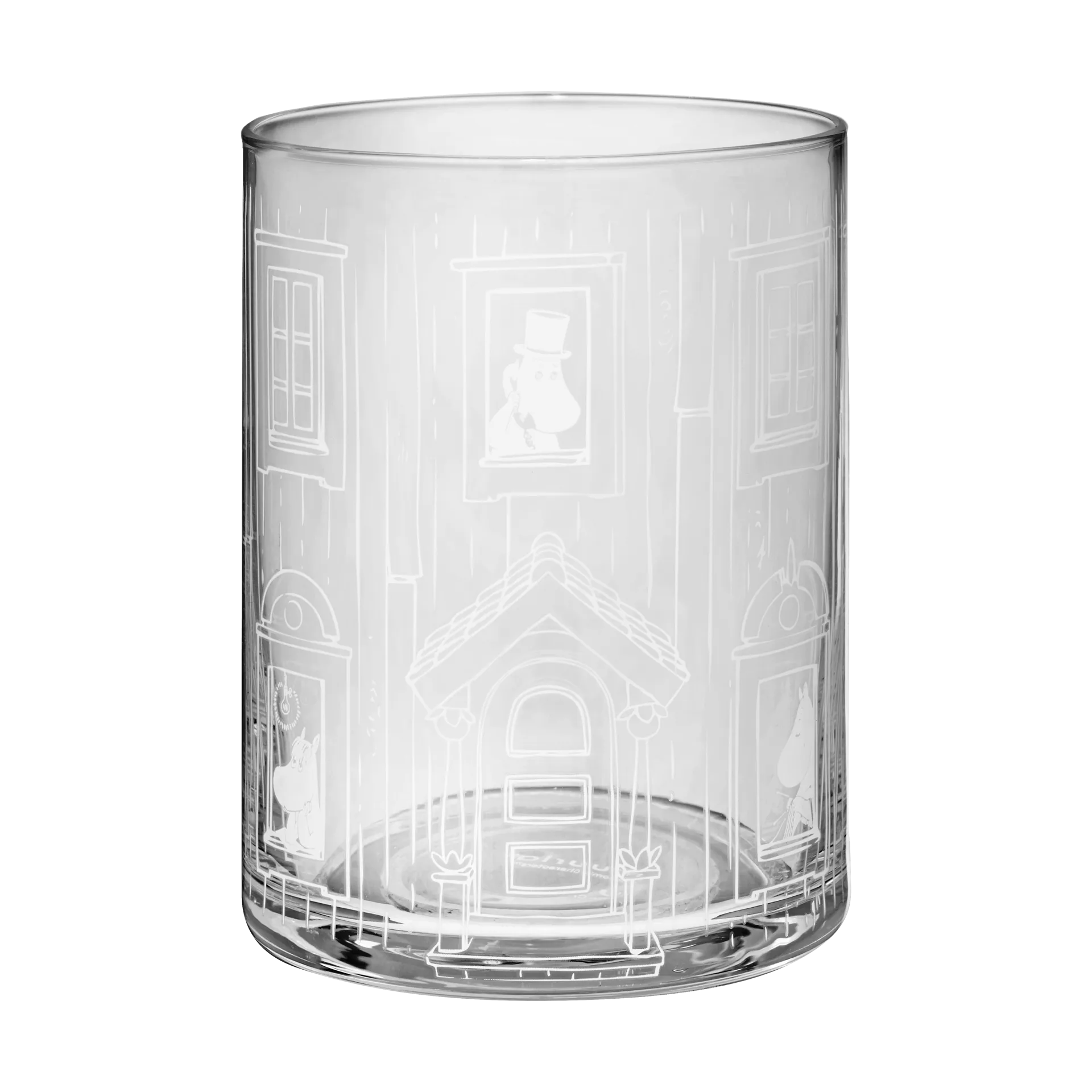 Moomin glass jar Ø9x18.5 cm, Moominhouse Muurla