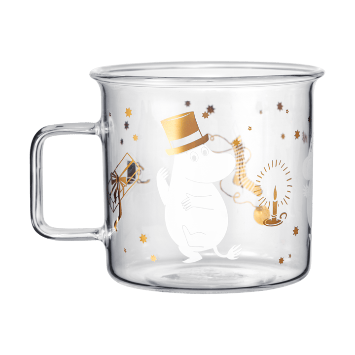 Moomin glass mug 35 cl - Sparkling stars - Muurla