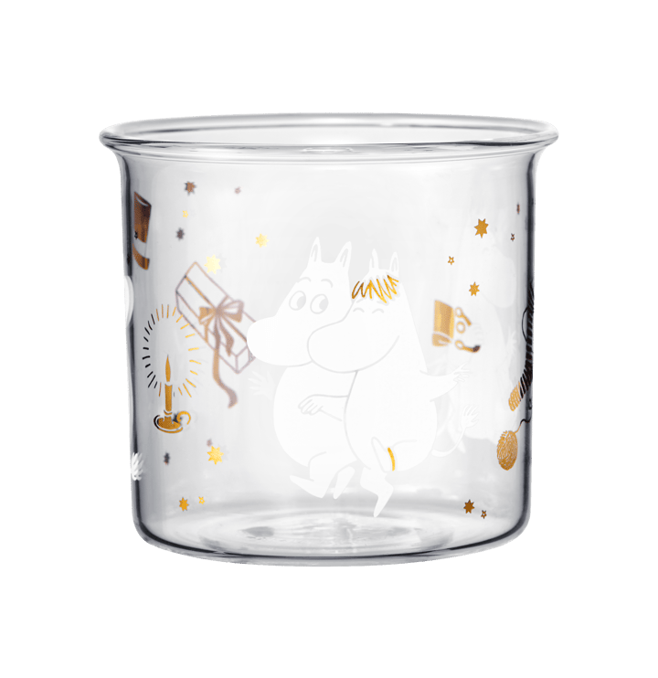 Moomin glass mug 35 cl - Sparkling stars - Muurla