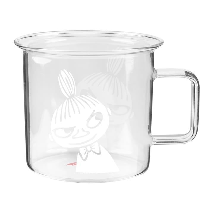 Moomin glass mug clear 35 cl - Little My - Muurla