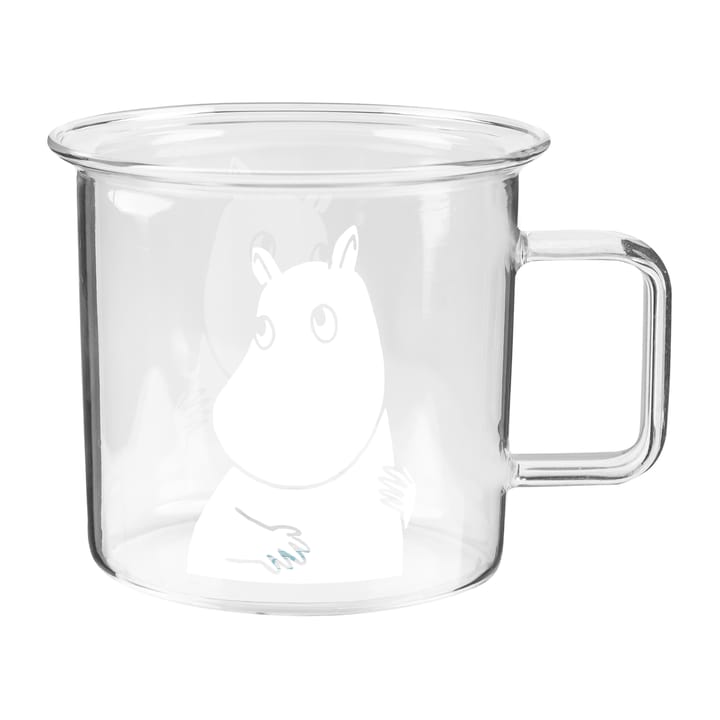 Moomin glass mug clear 35 cl - Moomin - Muurla