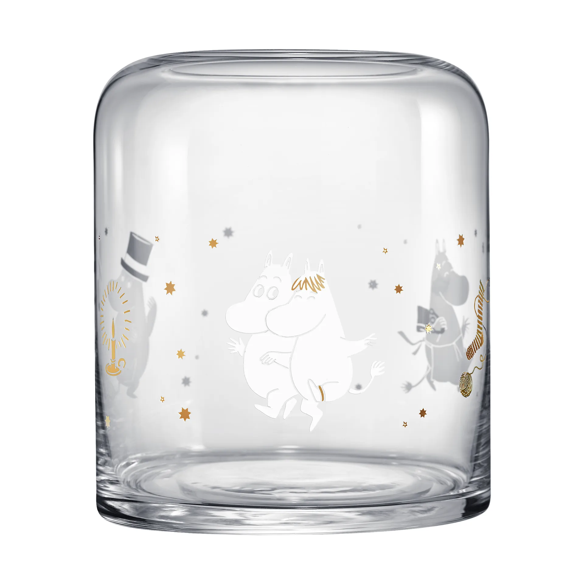 Moomin lantern 18 cm, Sparkling stars Muurla