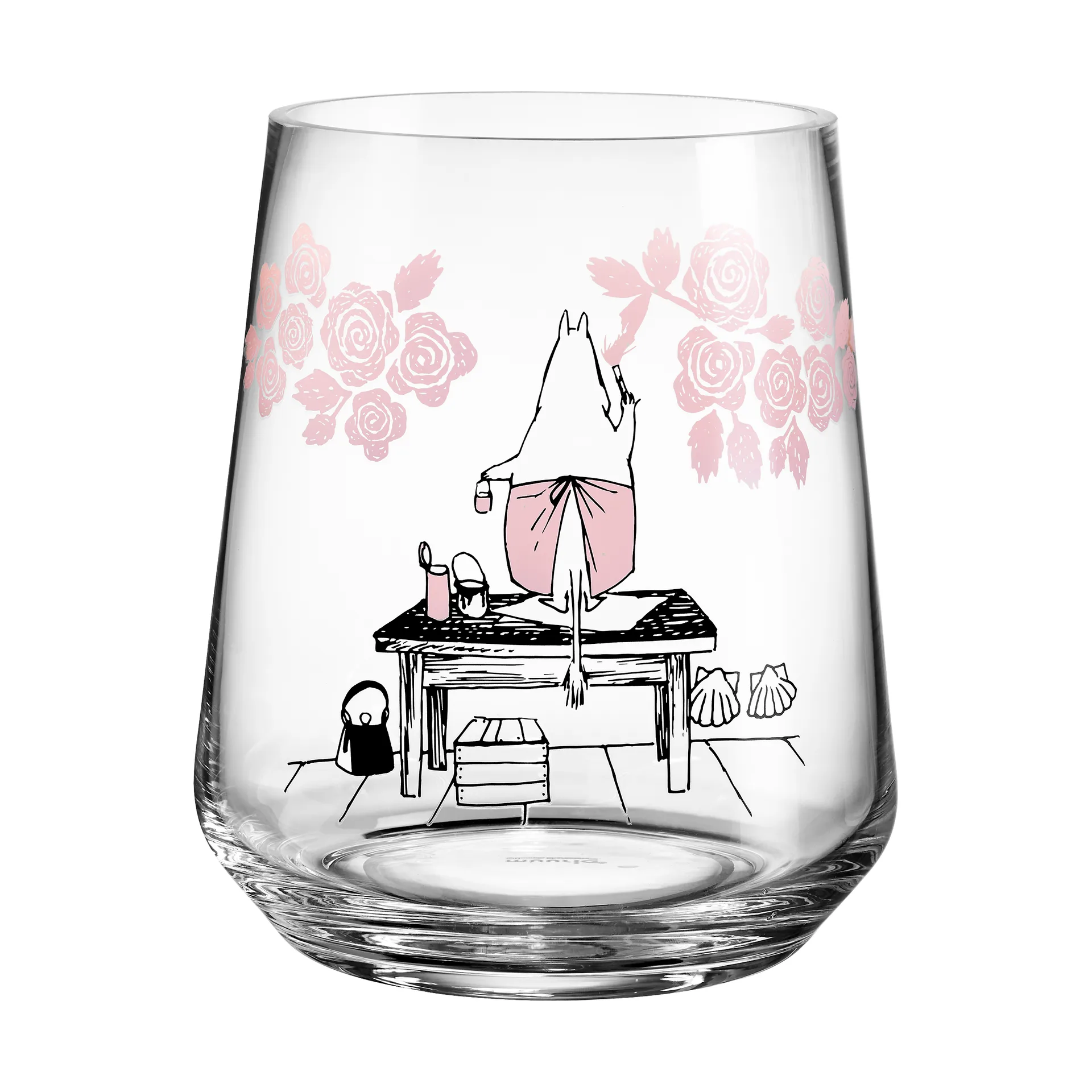 Moomin Originals lantern/vase 17.5 cm, Roses Muurla