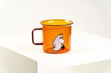 Moomin pappa glass mug 35 cl - Amber - Muurla
