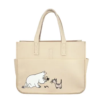 Moomin pets storage basket 25x40 cm - Beige - Muurla