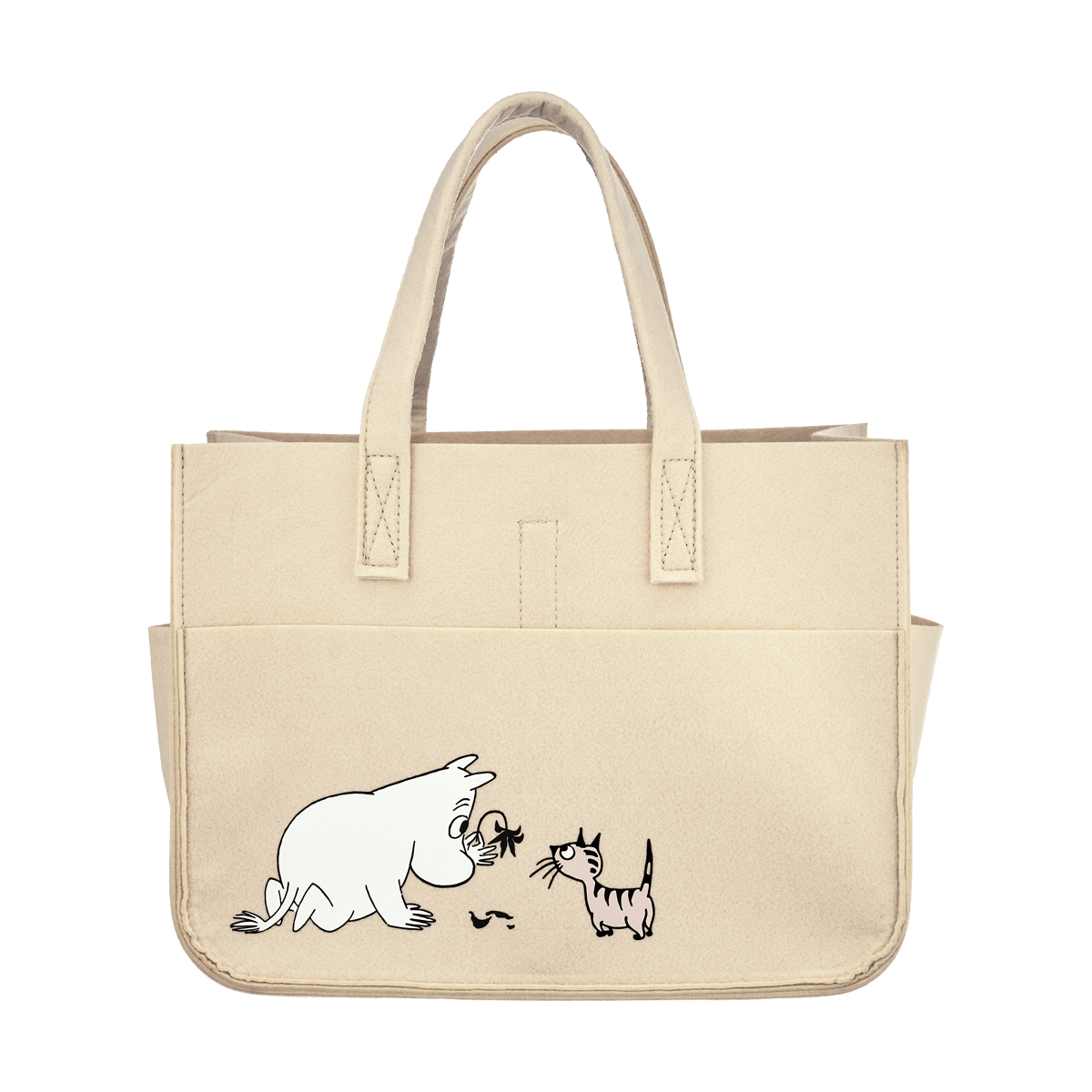 Muurla Moomin pets storage basket 25x40 cm Beige | Scandinavian Design | Boxes & jars | Beige