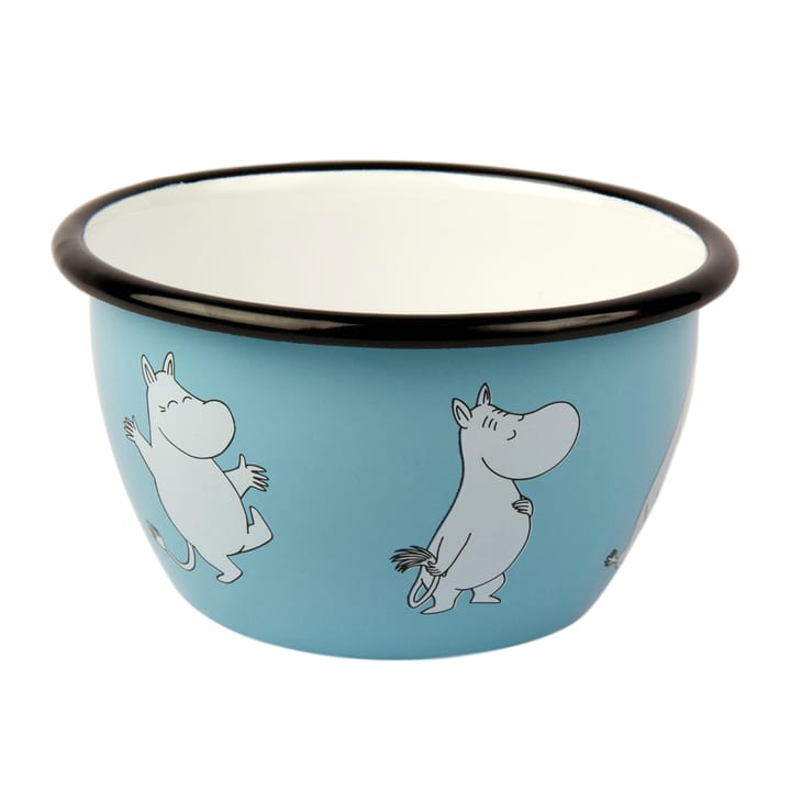 Moomin Retro enamel bowl 6 dl - moomin - Muurla