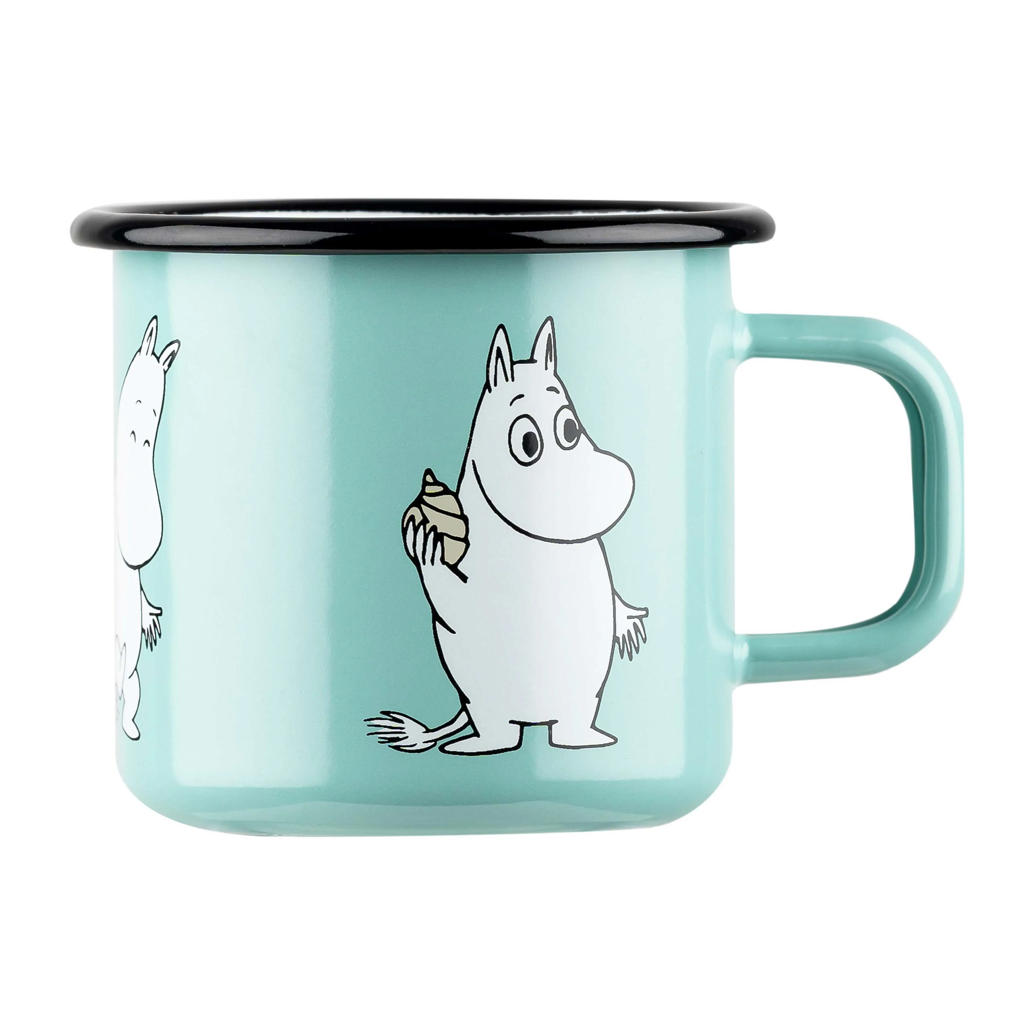 Moomin Enamel Mug - Retro Mint - Thumbnail 2
