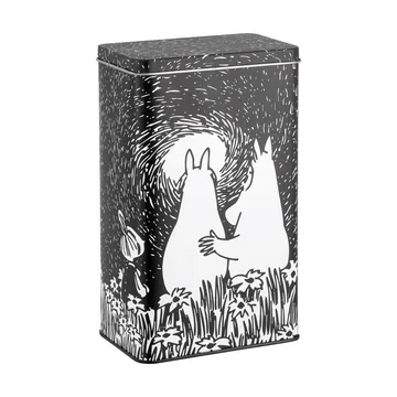 Moomin tin jar 12x8x20 cm - Friendship - Muurla
