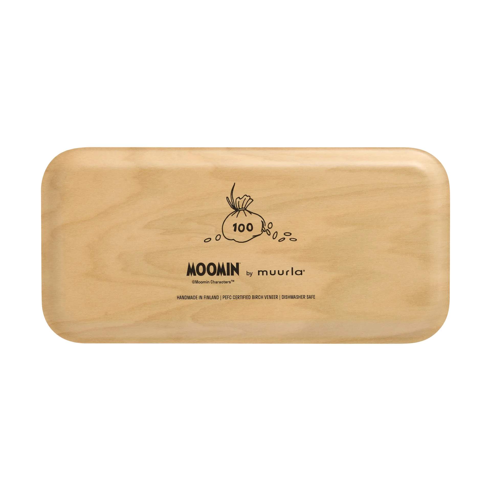 Moomin tray 13x27 cm, Retro Sniff Muurla