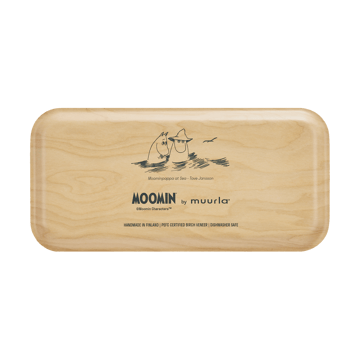 Moomin tray 13x27 cm - The pier - Muurla