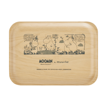 Moomin tray 20x27 cm - Hug - Muurla