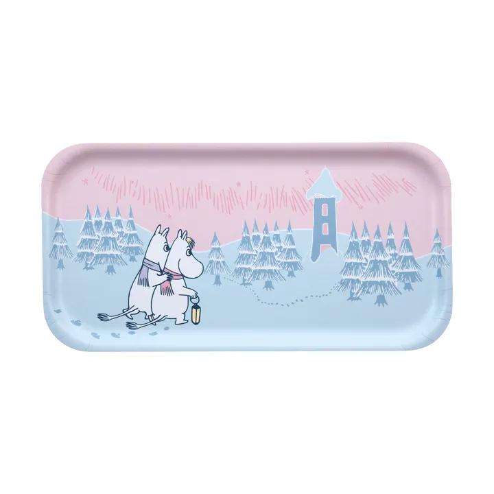 Moomin tray 22x43 cm - Frosty Day - Muurla