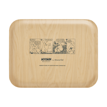 Moomin tray 28x36 cm - Flower field - Muurla