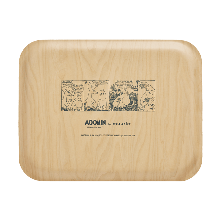 Moomin tray 28x36 cm - Flower field - Muurla