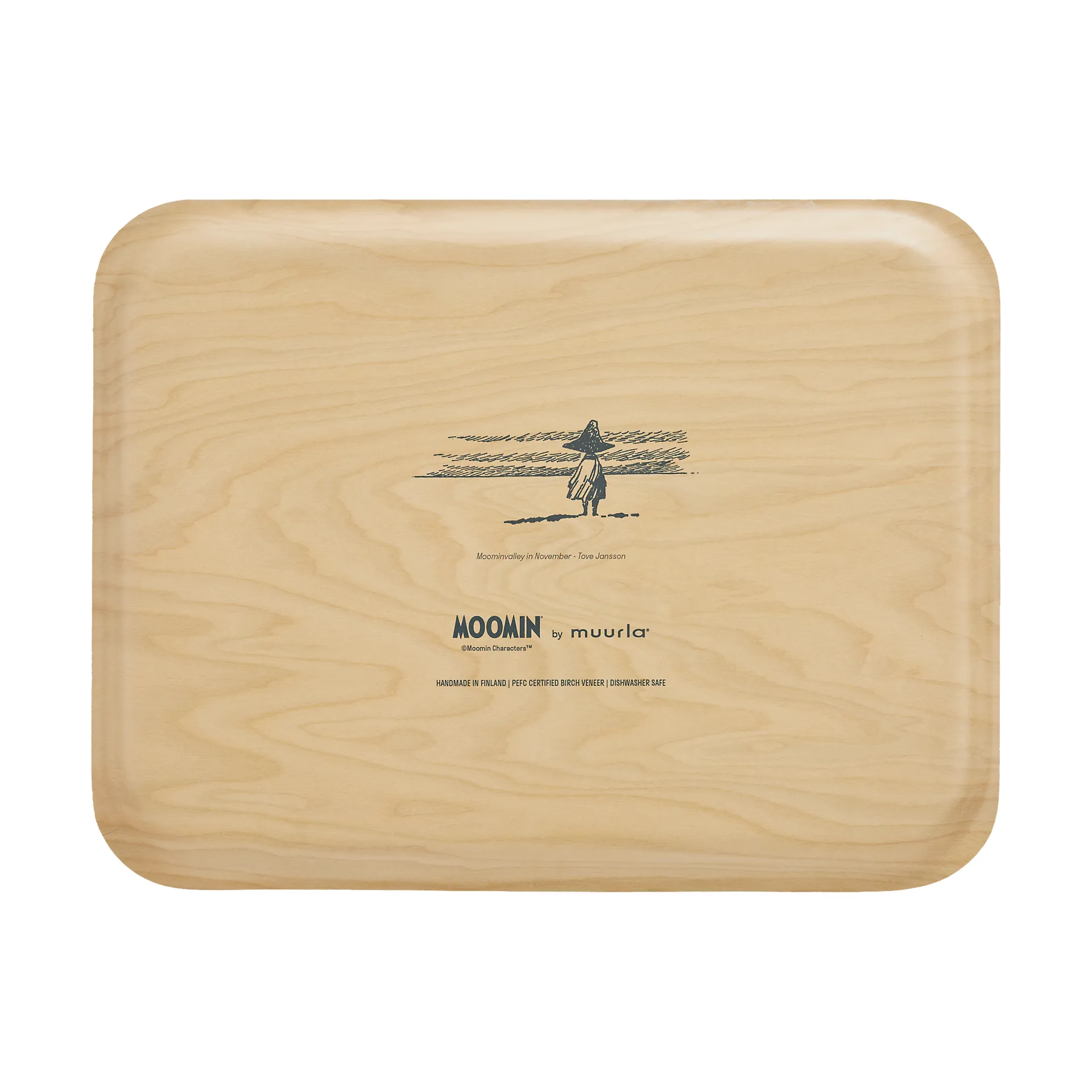Moomin tray 32x42 cm, Swedish Moominvalley map Muurla
