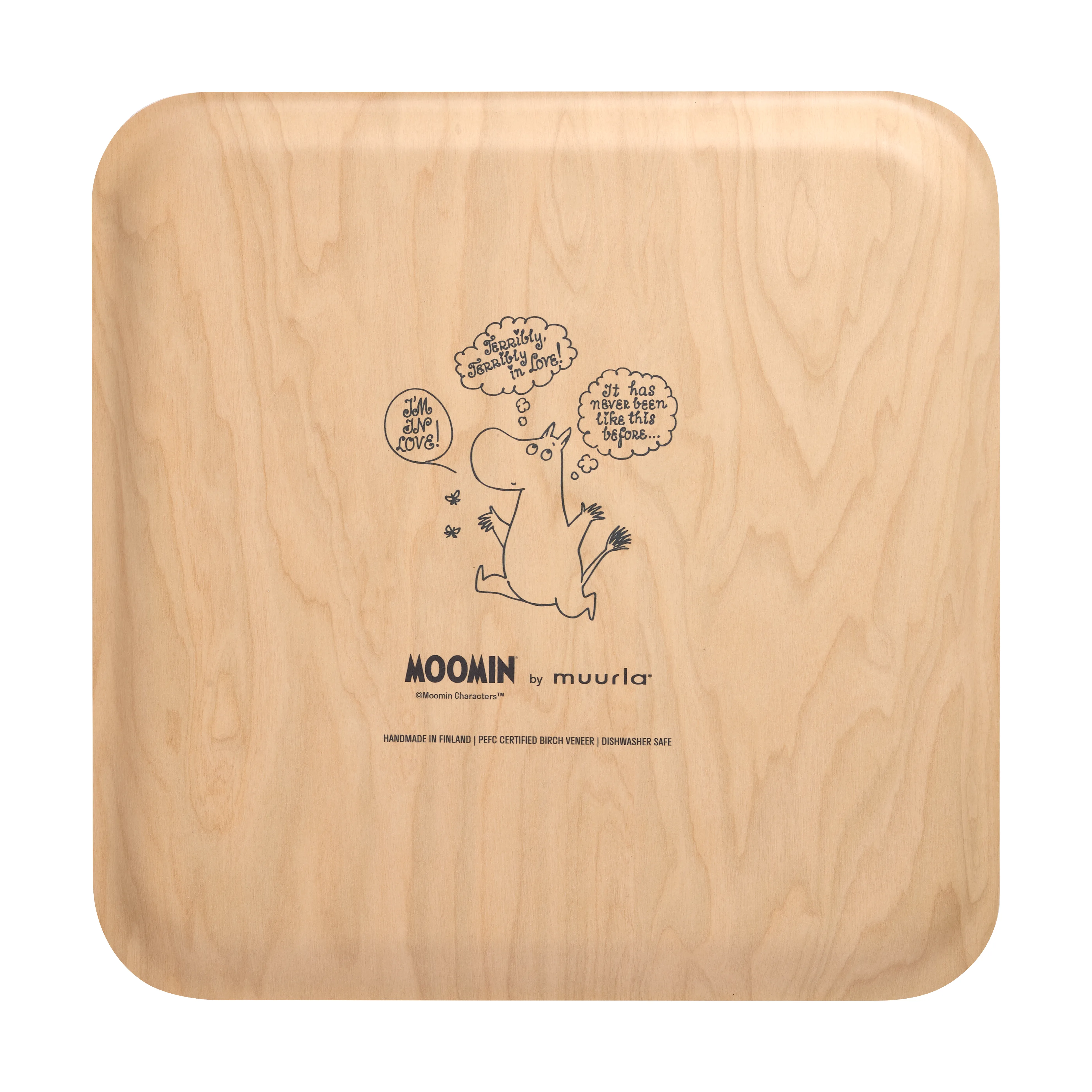 Moomin tray 33x33 cm from Muurla - NordicNest.com