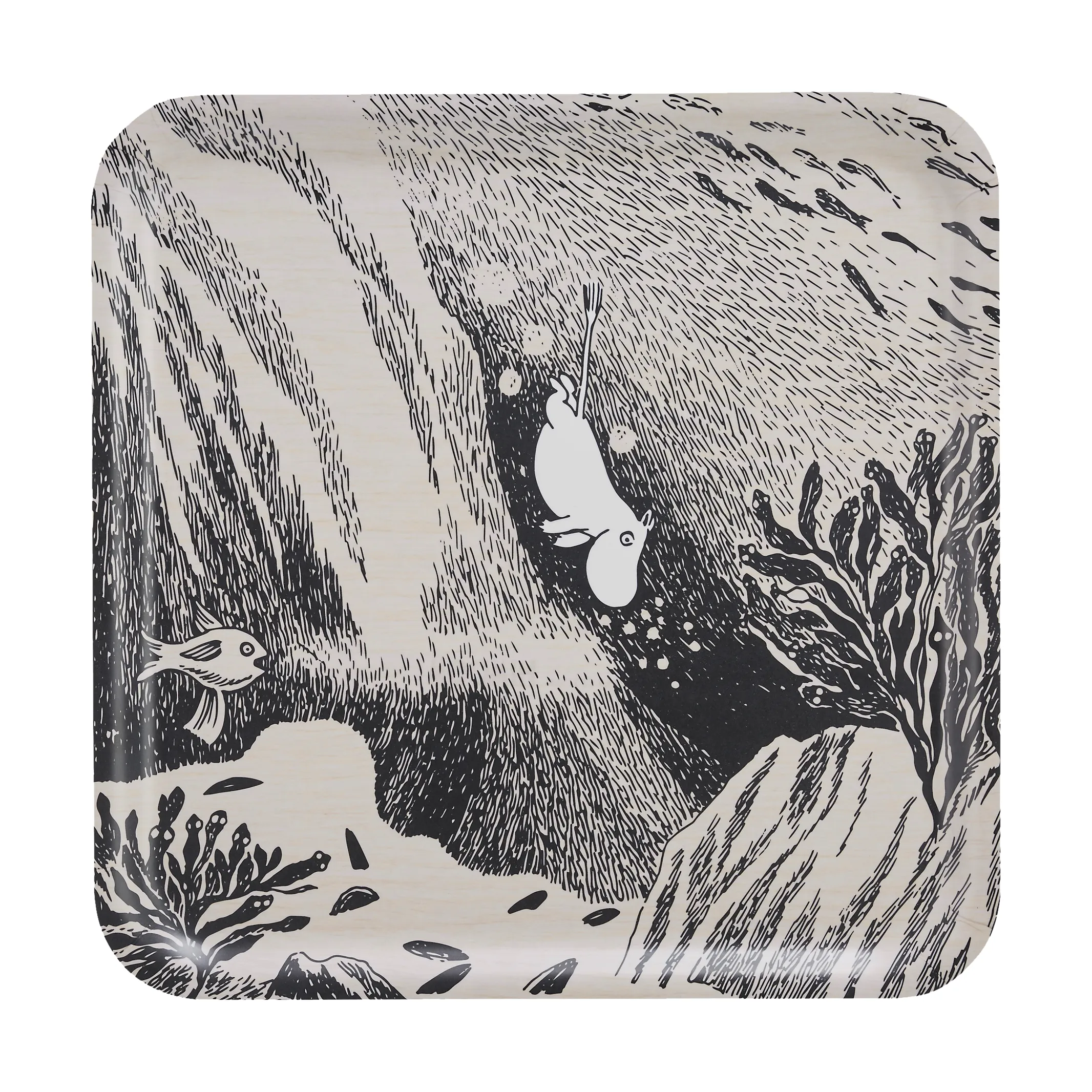 小物入れ MOOMIN tray plywood melamine processing 小物入れ MOOMIN tray plywood melamine processing MOOMIN tray