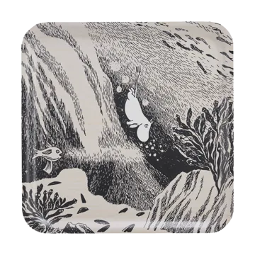 Moomin tray 33x33 cm - The dive - Muurla