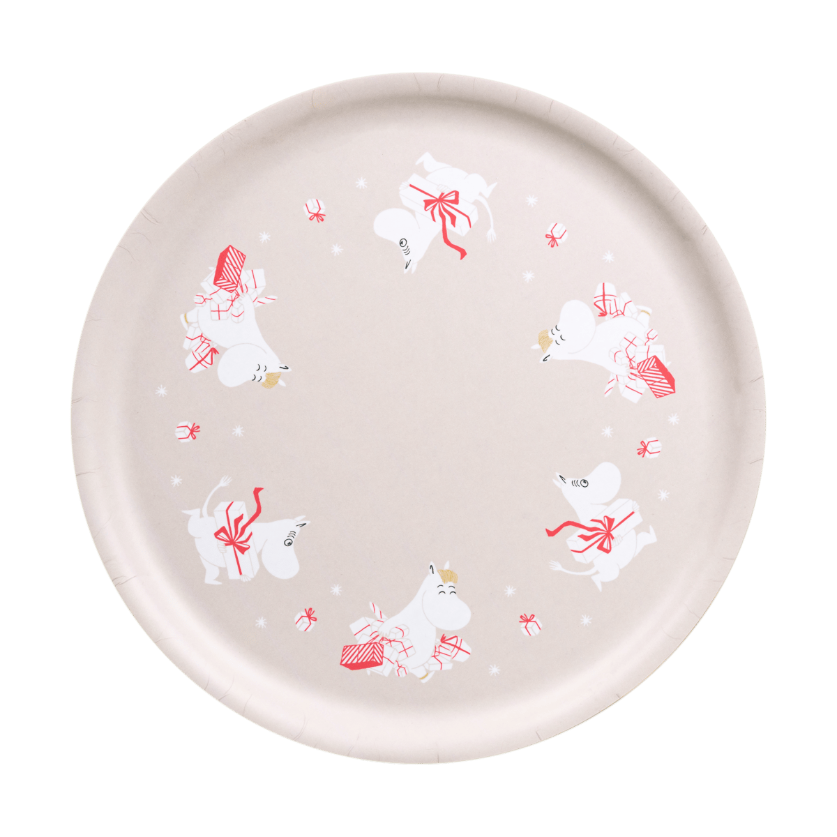Muurla Moomin tray o35 cm Gifts | Scandinavian Design | Trays | Beige