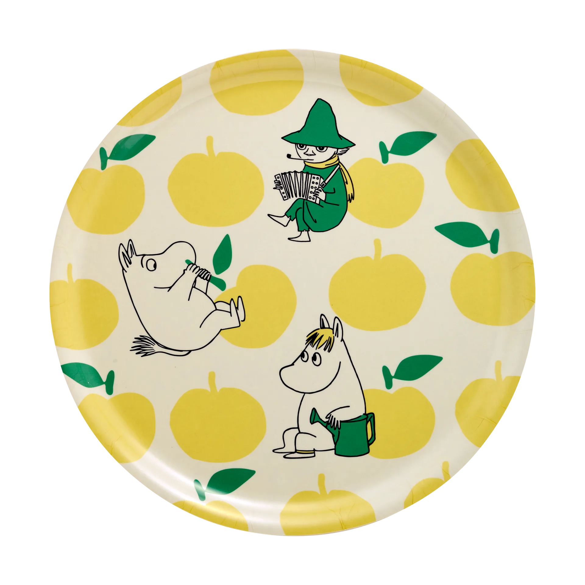 Moomin tray Ø35 cm, Joyfull Apples Muurla