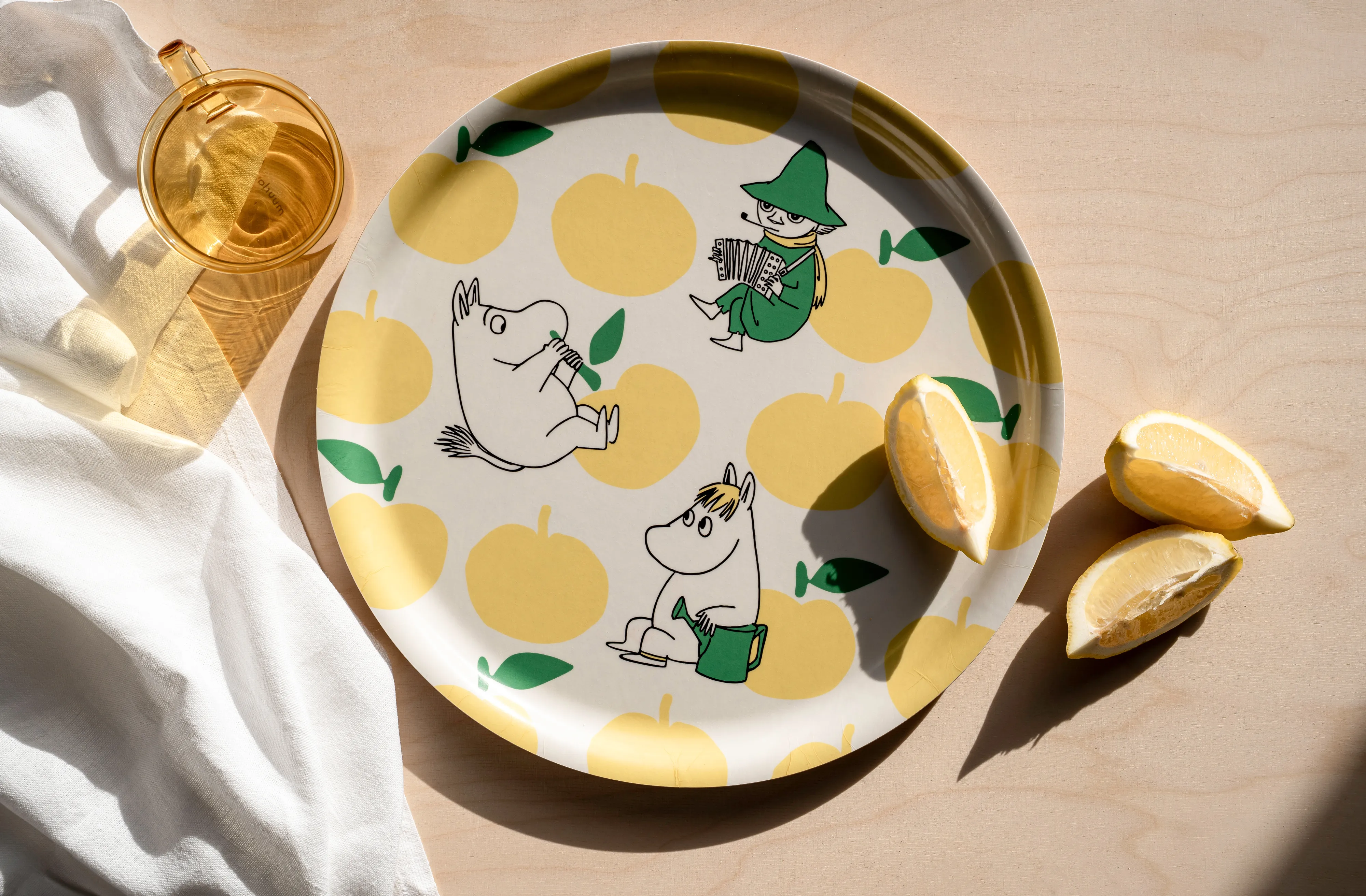 小物入れ MOOMIN tray plywood melamine processing 小物入れ MOOMIN tray plywood melamine processing MOOMIN tray