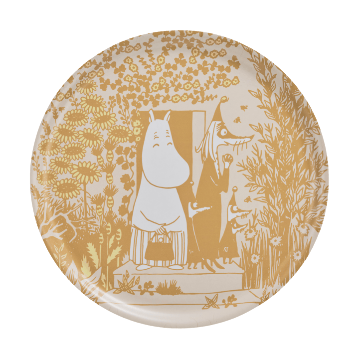 Moomin tray Ø40 cm - Wild garden - Muurla